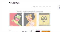 Desktop Screenshot of michaeldepippo.com