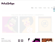 Tablet Screenshot of michaeldepippo.com